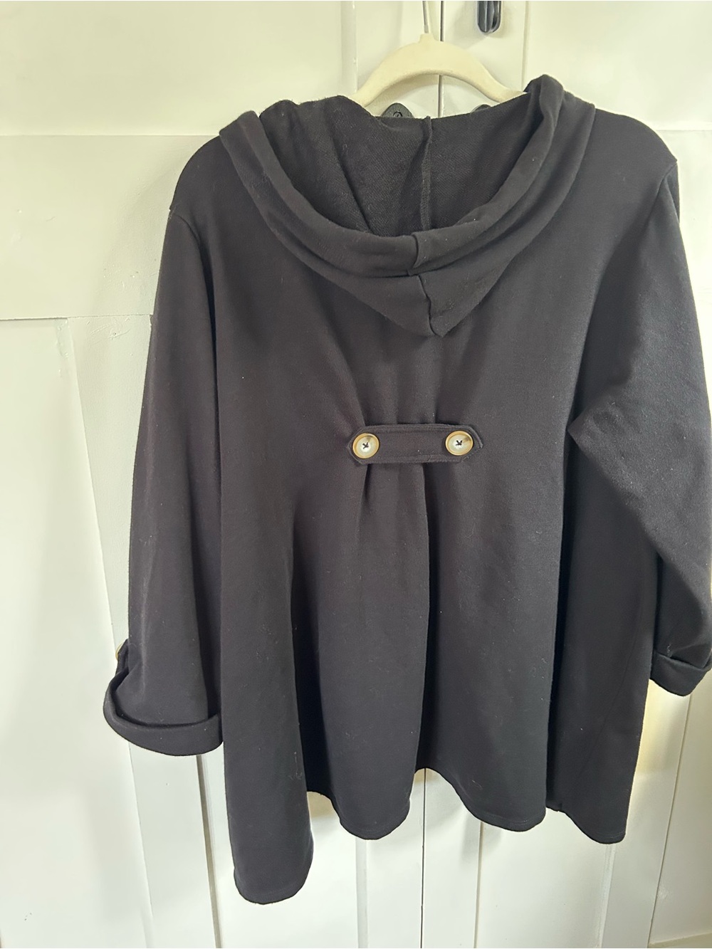 Christian Siriano Hooded Swing Jacket Women's Size 1X - Picture 2 of 6